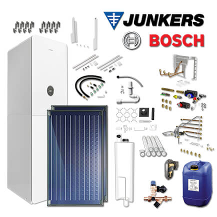 Junkers Bosch GC5300i WM 24/210 SO, GC-P5308, 2xFKC, Abgas Schacht, L/LL in stock