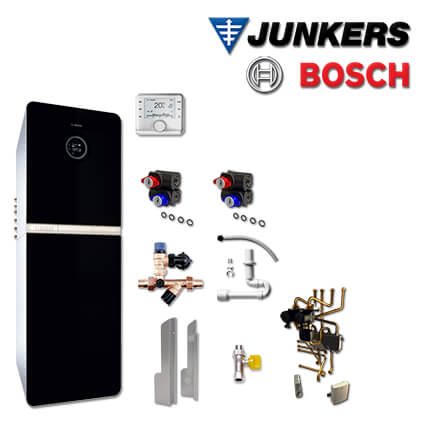 Junkers Bosch GCWM16 mit GC9000iWM 30/150 SB Gas-Brennwerttherme, CW 400, 2 HK in stock