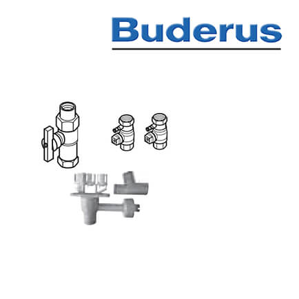 Buderus AS5-AP Anschluss-Set 5, Aufputz in stock