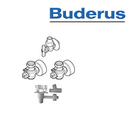 Buderus AS5-UP Anschluss-Set 5, Unterputz in stock