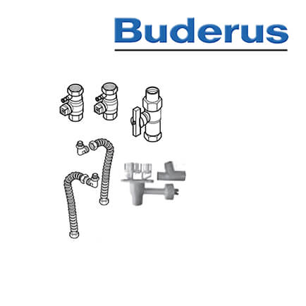 Buderus AS7-AP Anschluss-Set 7, Aufputz in stock