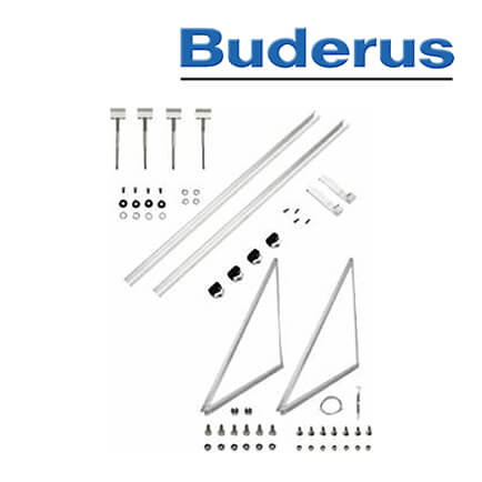 Buderus Grundset Schiefer/Schindel für SKT1.0-s / SKN4.0-s, Aufständerung in stock
