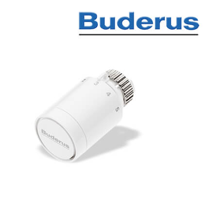Buderus Logafix Thermostatkopf BD1-W0 mit Festfühler und Nullstellung in stock