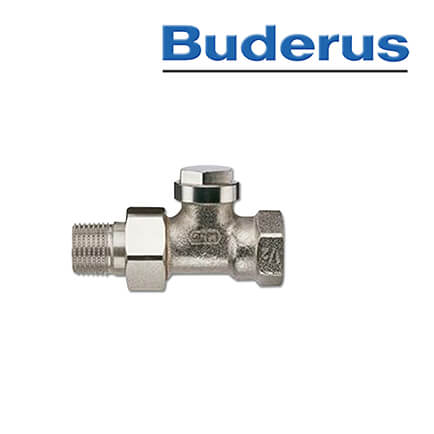 Buderus Rücklaufverschraubung M30 x 1,5mm, Durchgangsform 1/2" in stock