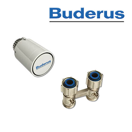 Buderus Paket Thermostatkopf BD1, Eckf, VC/VCM Profil/Plan in stock