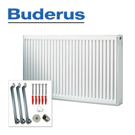 Buderus Heizkörper, Flachheizkörper, Kompakt C-Profil Typ 11 300x3000 mm (H x L) in stock
