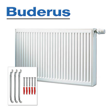 Buderus Heizkörper, Ventilheizkörper VC-Profil Typ 21 300x1800 mm (H x L) Profil in stock