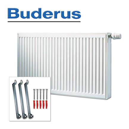 Buderus Flachheizkörper, Ventil-Heizkörper VC-Profil Typ 11 900x2000 mm (H x L) in stock