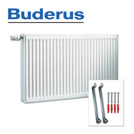 Buderus Profilheizkörper VC-Profil Typ 11 400x1200 mm (H x L), Linksausführung in stock