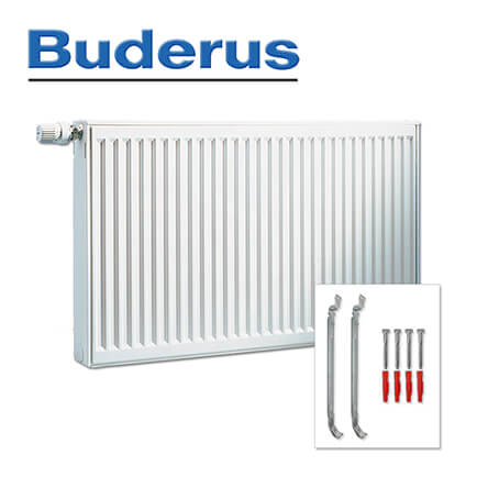 Buderus Heizkörper VC-Profil Typ 33 900x700 mm (H x L), Linksausführung in stock