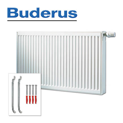 Buderus Heizkörper Mittelanschlussheizkörper VCM-Profil Typ 21 600x900 mm H x L in stock