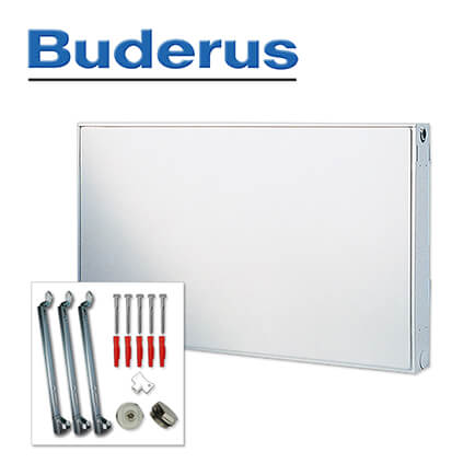 Buderus Heizkörper, Planheizkörper C-Plan Typ 11 400x2600 mm (H x L) Kompakt in stock