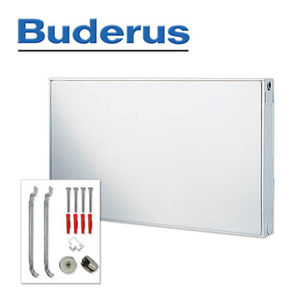Buderus Heizkörper, Flachheizkörper, Kompakt C-Plan Typ 21 600x800 mm (H x L) in stock