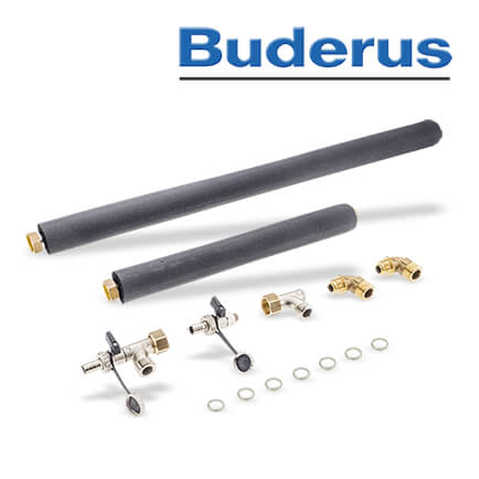 Buderus N-Flex zur seitlichen Montage, Verrohrungssatz HK-Seitig in stock