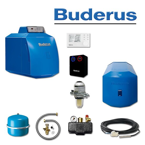 Buderus GB125-18, K31, Öl-Brennwertkessel, LT200/1, RC310, RK 1M (HSM 20) in stock