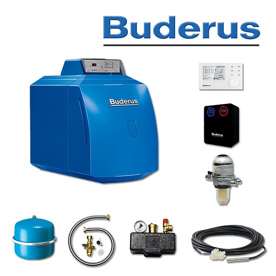 Buderus GB125-22, K33 S, Öl-Brennwertkessel, RC310, RK 1 (HS 25/6) in stock