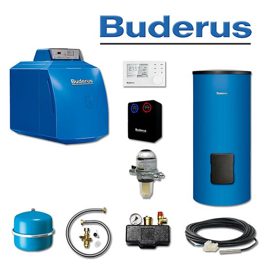 Buderus GB125-35, K32, Öl-Brennwertkessel, SU200/5, RC310, RK 1M (HSM 32) in stock