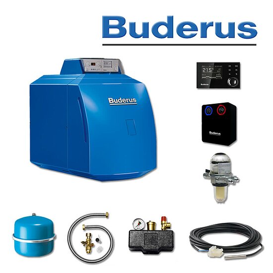 Buderus GB125-60, K33 S, Öl-Brennwertkessel, RC310, RK 1M (HSM 32) in stock