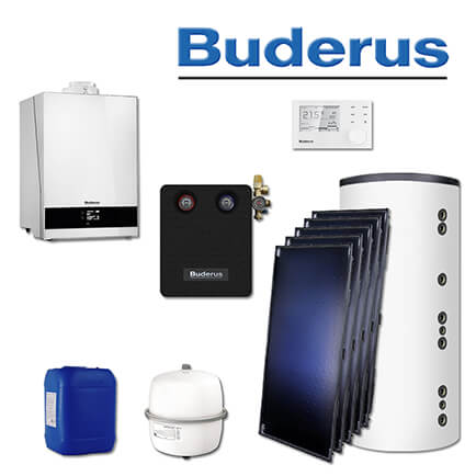 Buderus GB192-19i, SL122, Gas-Brennwerttherme, weiß, 5 x SKT1.0-s, HS750 in stock