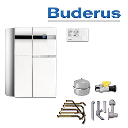 Buderus GBH192-25iT 150S, W68, Gas-Brennwerttherme, weiß, PNR400, RC310 in stock