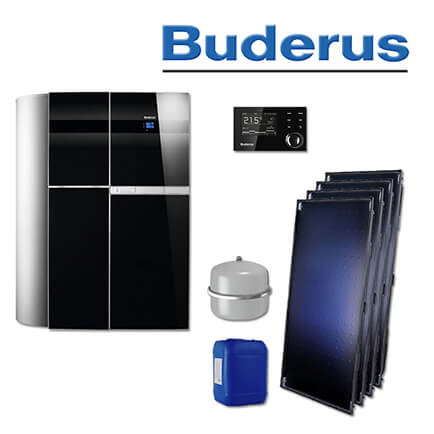 Buderus GBH192-25iT 150S, SL136, Brennwerttherme, schwarz, 4 x SKT1.0-s, PNR400 in stock
