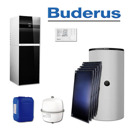 Buderus GBH192-25iT 100S, SL137, Brennwerttherme, schwarz, 5 x SKT1.0-s, PNR750 in stock