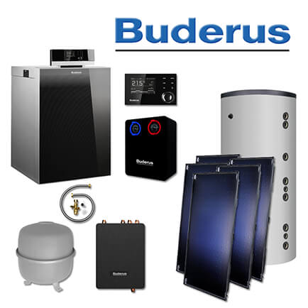 Buderus KB192i-22, SL212, Gas-Brennwertkessel, 5 x SKT1.0-s, HS750, Erdgas in stock
