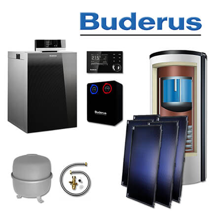 Buderus KB192i-22, SL211, Gas-Brennwertkessel, 5 x SKT1.0-s, P750 S, Erdgas in stock