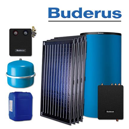 9,2m² Buderus Logaplus Solaranlage S77, SKN4.0-S, PNR750.6 E, ohne Montageset in stock