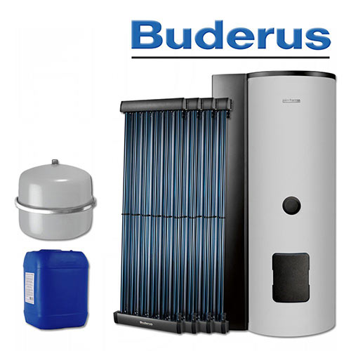 4,8m² Buderus Logaplus Solaranlage S111, SKR, ESMS300, Aufdachmontage in stock