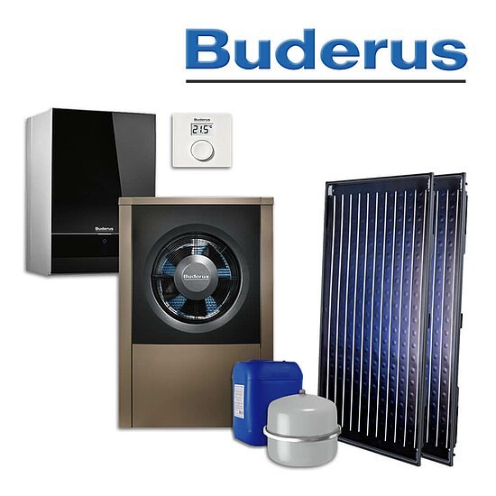 Buderus WLW196i-11 AR TS185, Luft/Wasser-Wärmepumpe, SKN4.0-s, RC100 H in stock