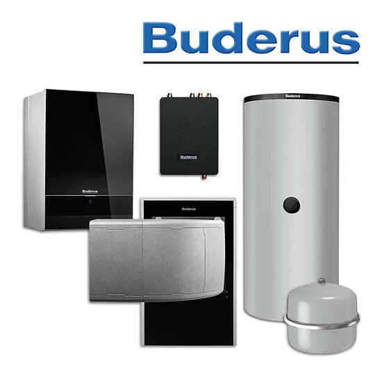 Buderus WLW196i-11 IR E, Luft/Wasser-Wärmepumpe, PNRZ750.6 ES-B, FS20/2 in stock