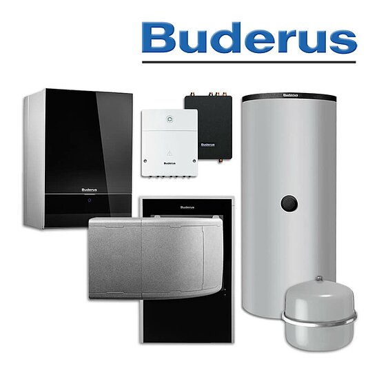 Buderus WLW196i-11 IR E, Luft/Wasser-Wärmepumpe, PRZ500.6 E, FS20/2 in stock