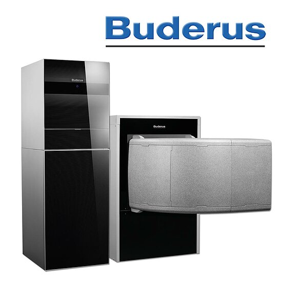Buderus WLW196i-6 IR T190, Logatherm Luft/Wasser Heizungs-Wärmepumpe, schwarz in stock