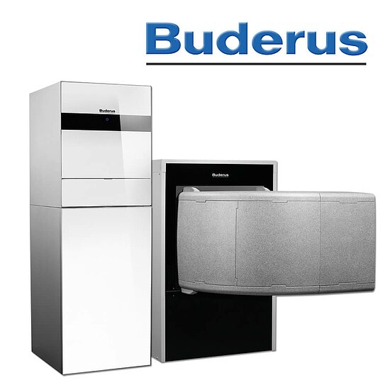 Buderus WLW196i-6 IR T190, Logatherm Luft/Wasser Heizungs-Wärmepumpe, weiß in stock