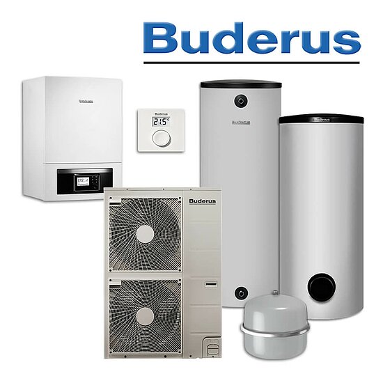 Buderus WPLS 13.2 RE, Logatherm Split-Wärmepumpe, SH400 RS-B, P200.5 in stock