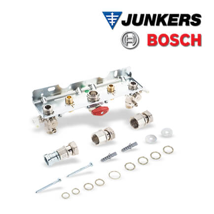 Junkers Montageanschlussplatte Aufputz Nr. 993 in stock