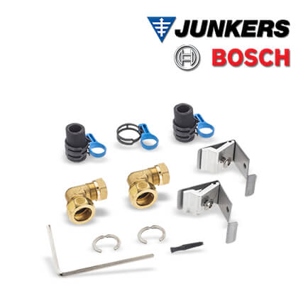 Junkers Bosch Flachdach-Anschluss-Set FS 12-2 für FKC-2 Kollektor in stock