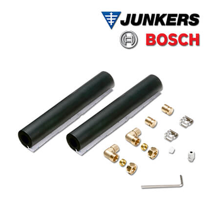 Junkers Bosch Flachdach-Anschluss-Set FS 14-2 für FT226-2 Kollektor in stock