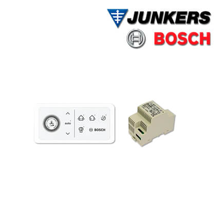 Junkers Bosch Komfortbedieneinheit CV 40 H/H für V2000D 43, Hutschienen-Netzteil in stock