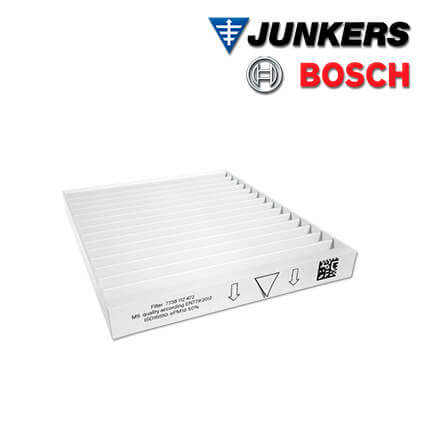 Junkers Bosch Feinfilter M5, FSM5 100 (EN 779) für Vent 4000 CC, 2 Stück in stock