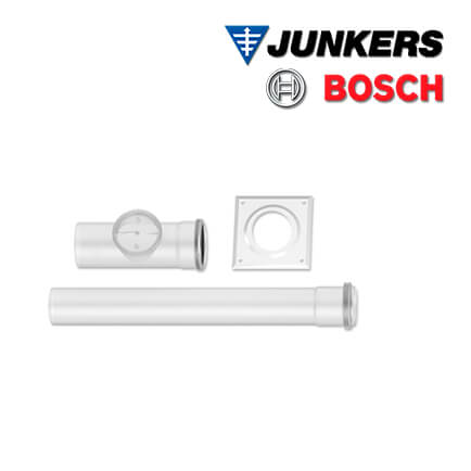 Junkers Bosch FC-Set80-B23 Grundbausatz 80, Schacht hinten, Kunststoff in stock