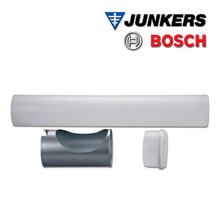 Junkers Bosch AZB 1327 Stützrohr für Abgasanlage 1m DN125 in stock