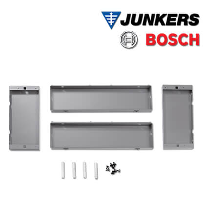 Junkers Bosch Kesselunterbau für GC8000iF 40-50 kW, 300mm, silber in stock