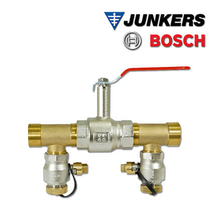 Junkers Bosch Sole-Befüllarmatur DN40 für T220-2 in stock