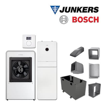 Junkers Bosch CS773 mit Luft/Wasser-Wärmepumpe CS7000iAW 13 IRM, CR10H in stock