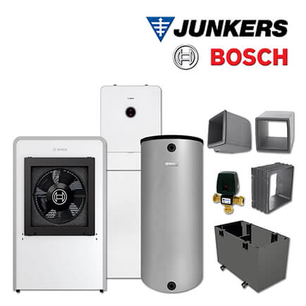 Junkers Bosch CS777 mit Luft/Wasser-Wärmepumpe CS7000iAW 13 IRM, BH 200-5 1 A in stock