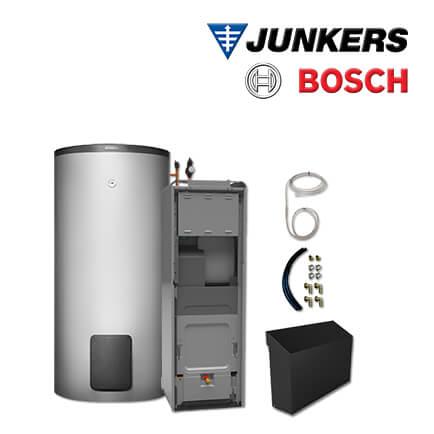 Junkers Bosch CS704 mit Luft/Wasser-Wärmepumpe CS7001iAW 13 ORMB, WH 370 LP1 B in stock