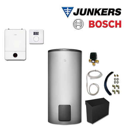Junkers Bosch CS723 mit Luft/Wasser-Wärmepumpe CS7001iAW 9 ORB, WH290, BH200-5 in stock
