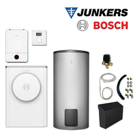 Junkers Bosch CS746 mit Luft/Wasser-Wärmepumpe CS7400iAW 7 ORE, WH 290 LP1 B in stock